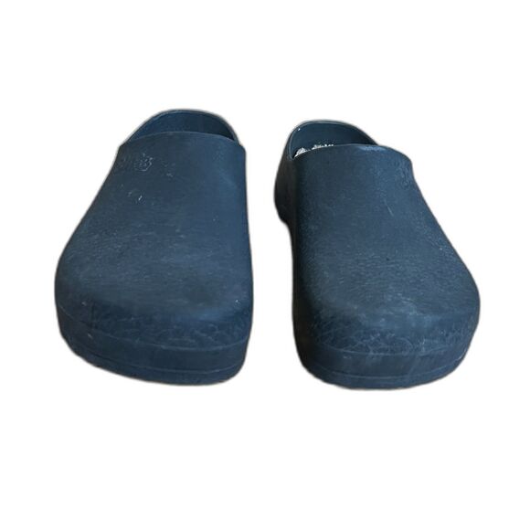 Birkenstock Black Super Birki Rubber Clog Sandals Shoes Women's Size 10 - Picture 8 of 9